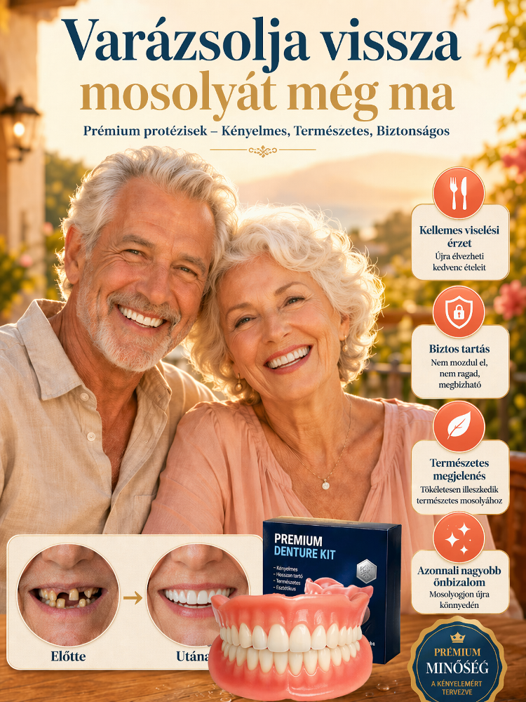 ✨Fájdalommentes Pattintható Műfogsorl rendelkező orvosi fogprotézis | 1 Másodperces Láthatatlan Felhelyezés · Erős Rágás, Nem Esik Ki | Viszlát Hiányzó Fogak, 1 Másodperc az Önbizalomért (Ajándék Tárolódobozzal)✨