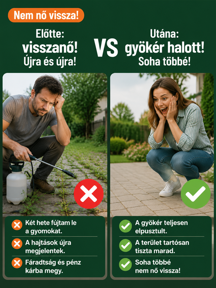 💥-50% Akció💥 【Egy permetezéses sterilizáló, amely gyökerestől távolítja el】Fákhoz, bambuszhoz és fűhöz célzottan | 24 Órás Hatás Bambusz és Makacs Gyomok Ellen | 1 Perc Alatt Áthatol, Nem Szennyezi a Talajt