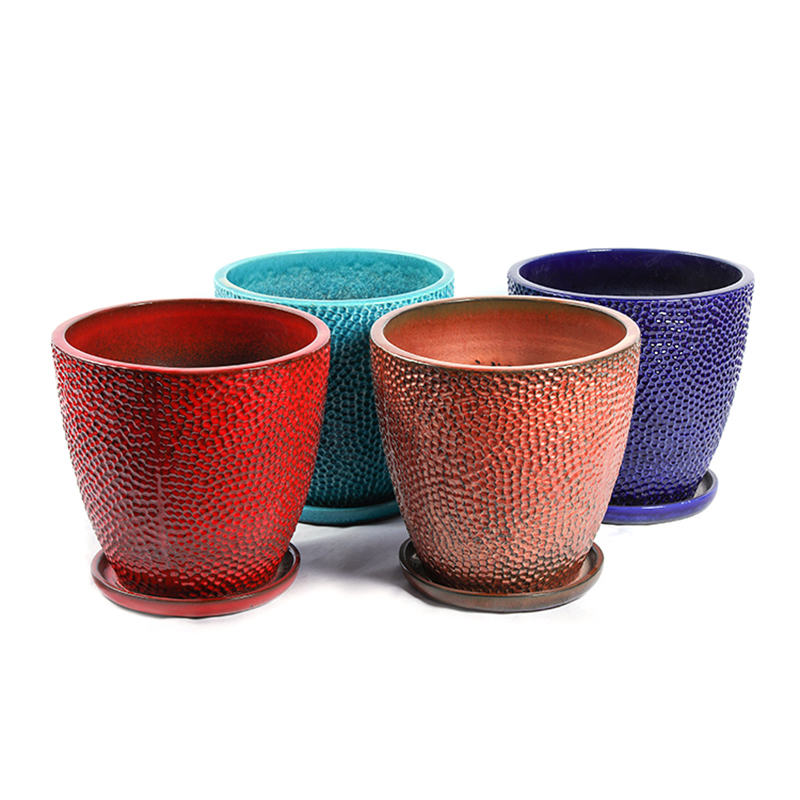 Nagy kerámia virágtartó