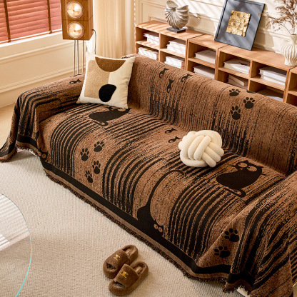 Macskakaparás elleni, többfunkciós kanapévédő huzat