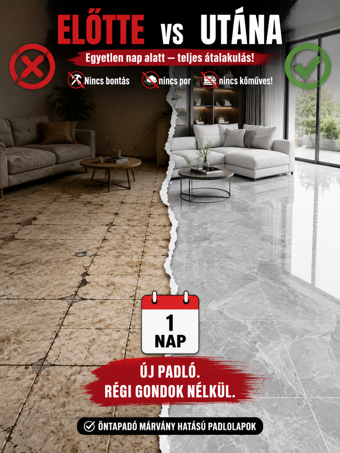 🏡 【Régi Falak Megmentője · Húzza Le és Ragassza】Vastagított, vízálló, szennyeződésmentes, öntapadós csempehatású falmatrica- Tökéletes konyha/fürdő felújítás bontás nélkül💧Nincs ragasztó, nincs szög, nincs várakozás! 