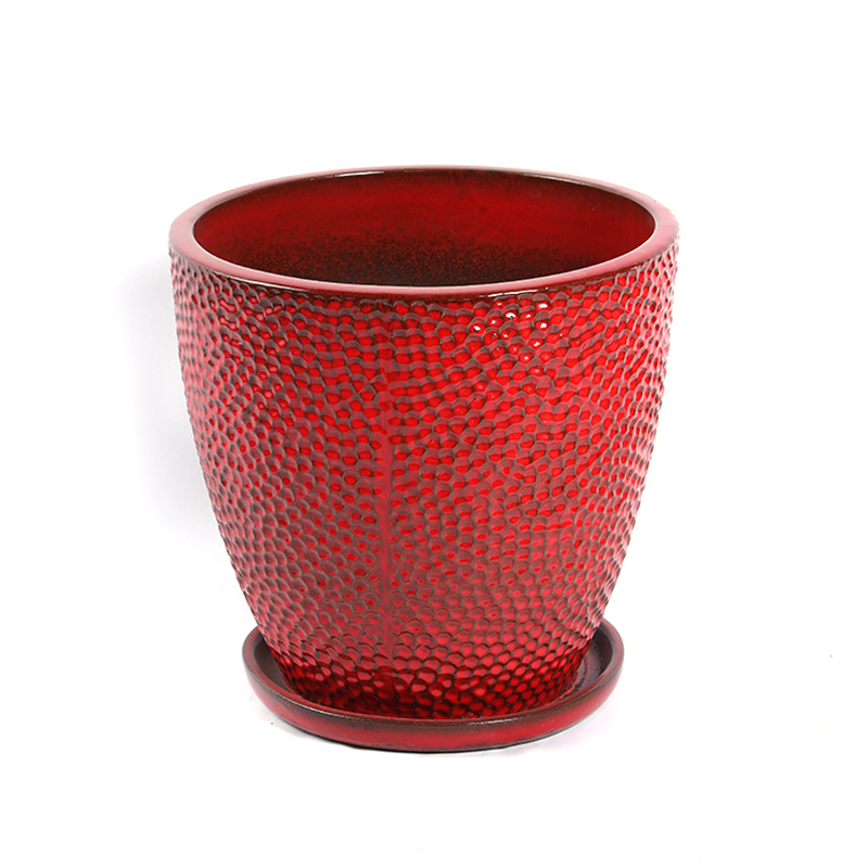 Nagy kerámia virágtartó