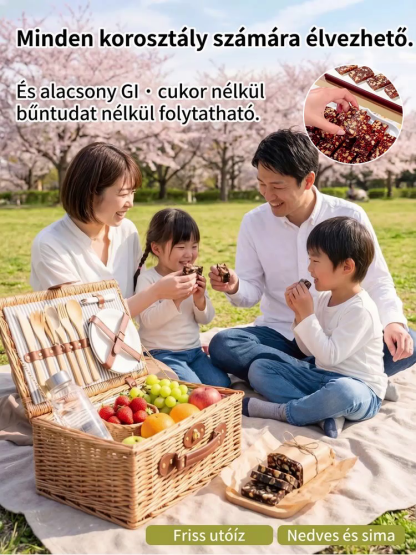 ✨"Kilencszer párolt és kilencszer szárított" cukormentes füge-eper-lenmag puha sütemény✨
