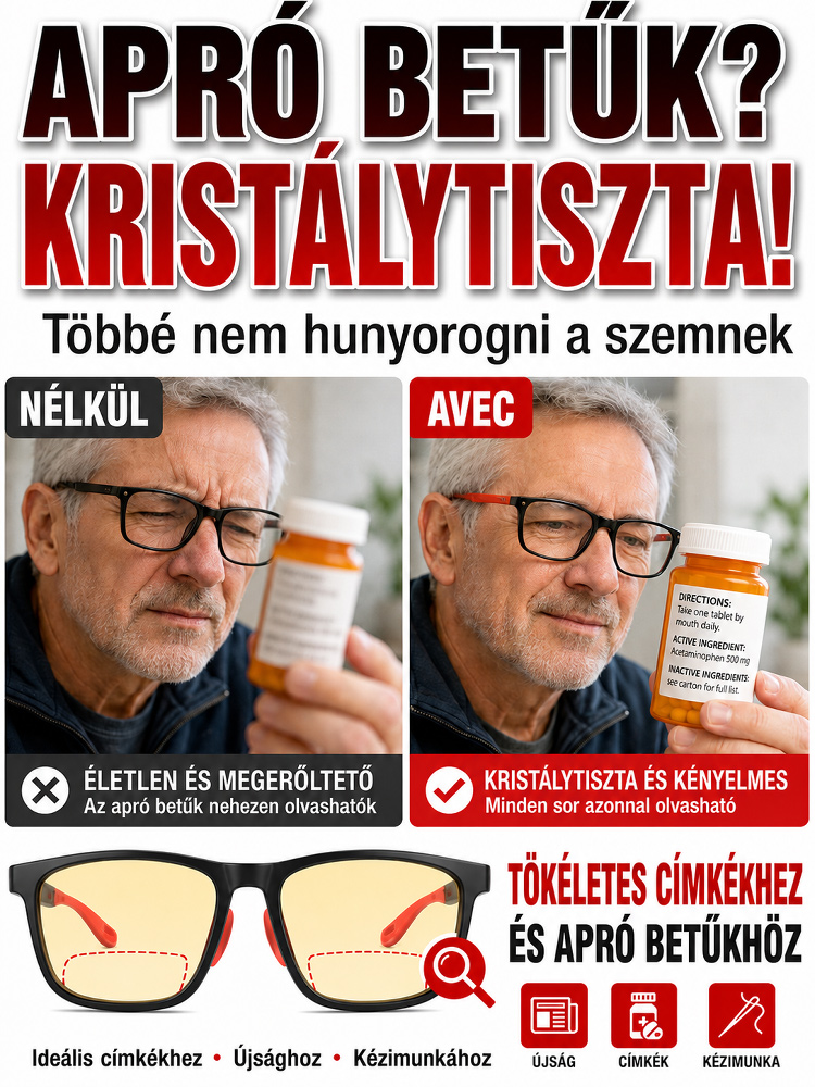 【Nappal és éjjel is használható】Szuperkönnyű sportos éjszakai olvasószemüveg✨ 1 Szemüveg = Olvasószemüveg + Számítógépes szemüveg + Napszemüveg! ✨