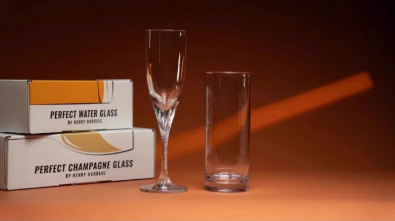 &  Perfect Water Glass & Perfect Champagne Glass