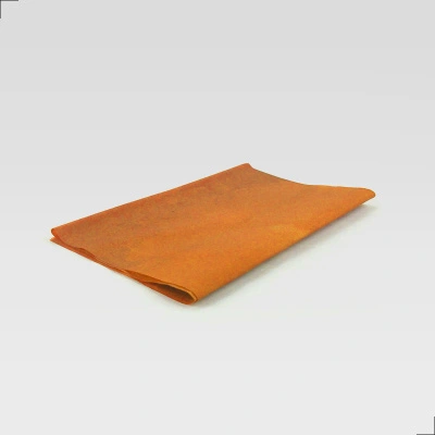 Orange fire paper