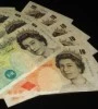 British pound banknotes (10 sheets per pack)