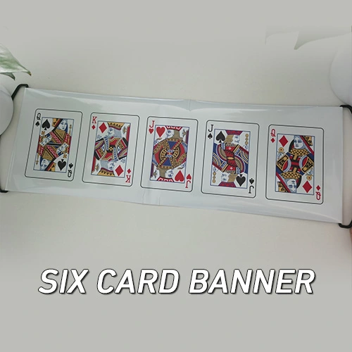 Six Card Banner