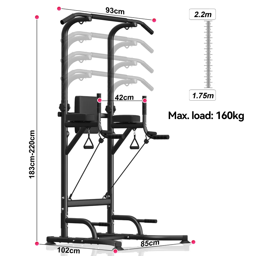 Power tower & Pull up dip station