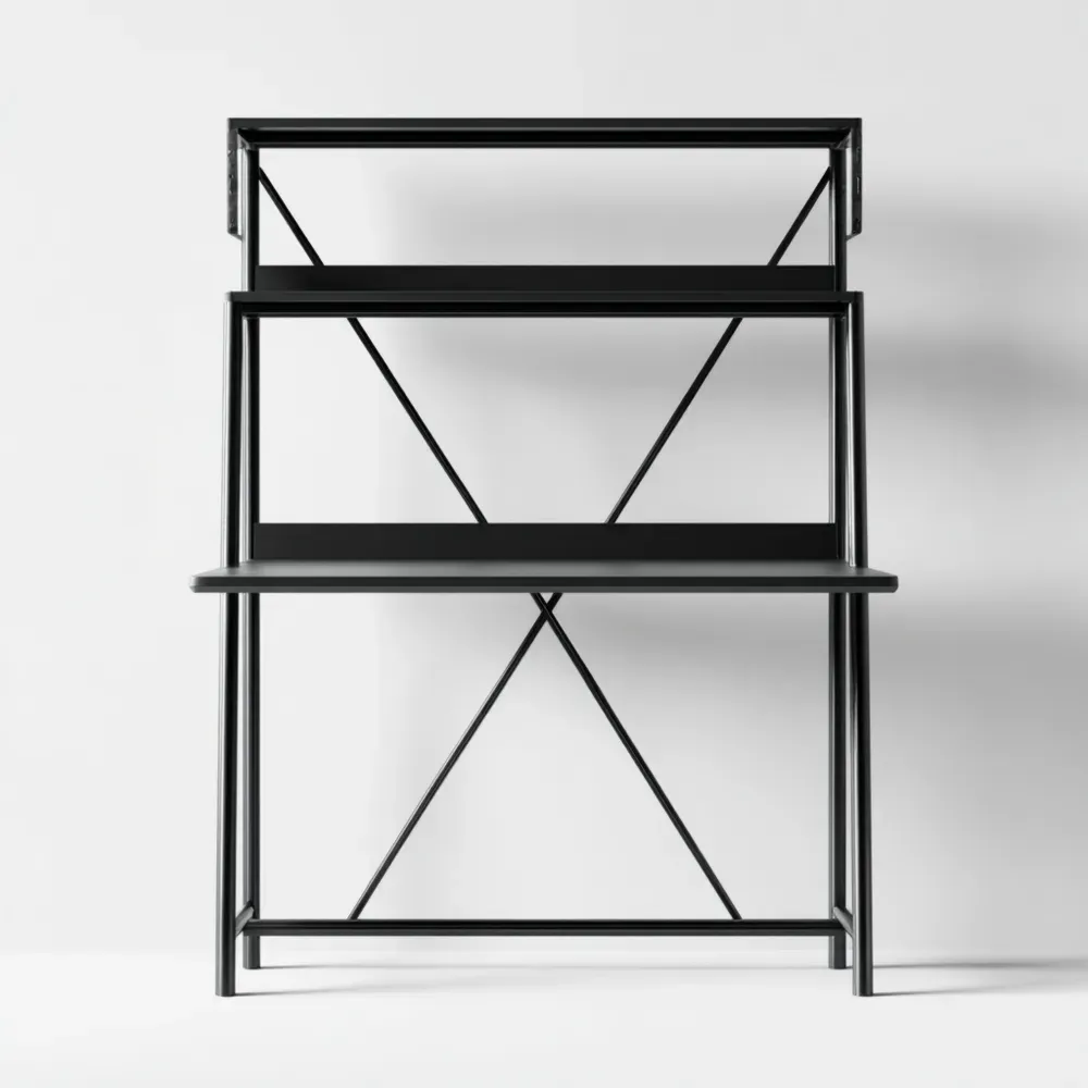 Regal Metall Schwarz 100x50x150 cm