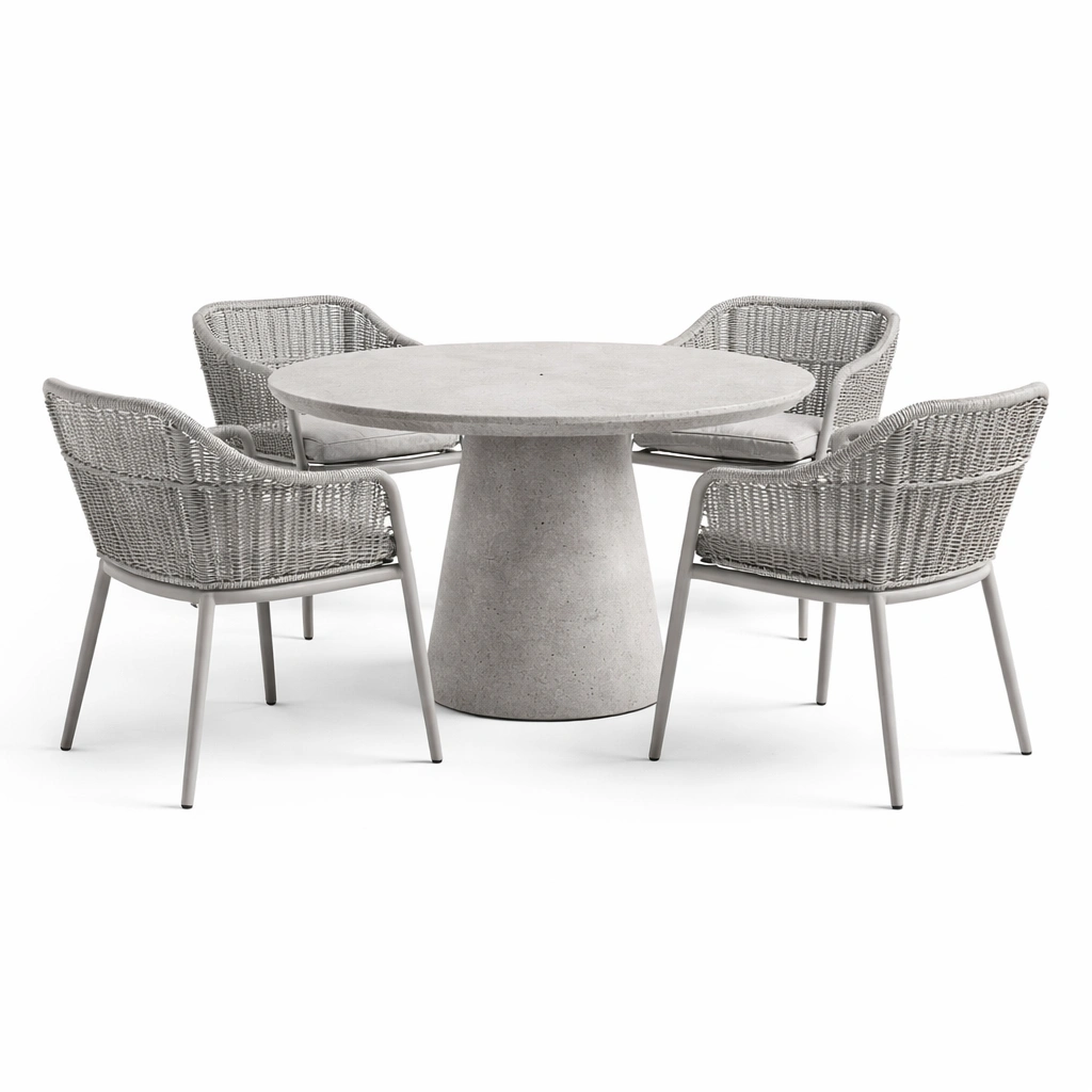 Conjunto de mesa y sillas