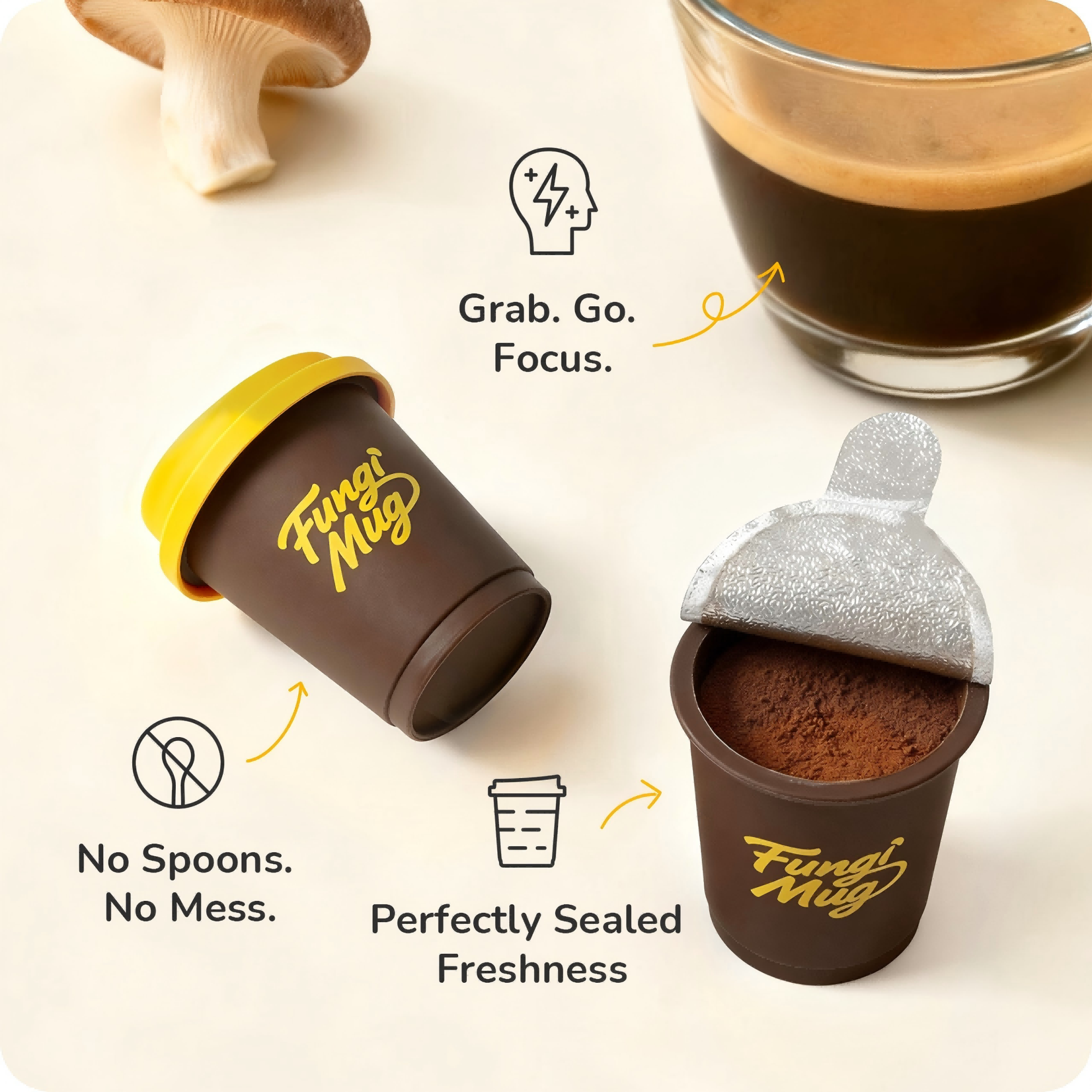 FungiMug Mushroom Coffee