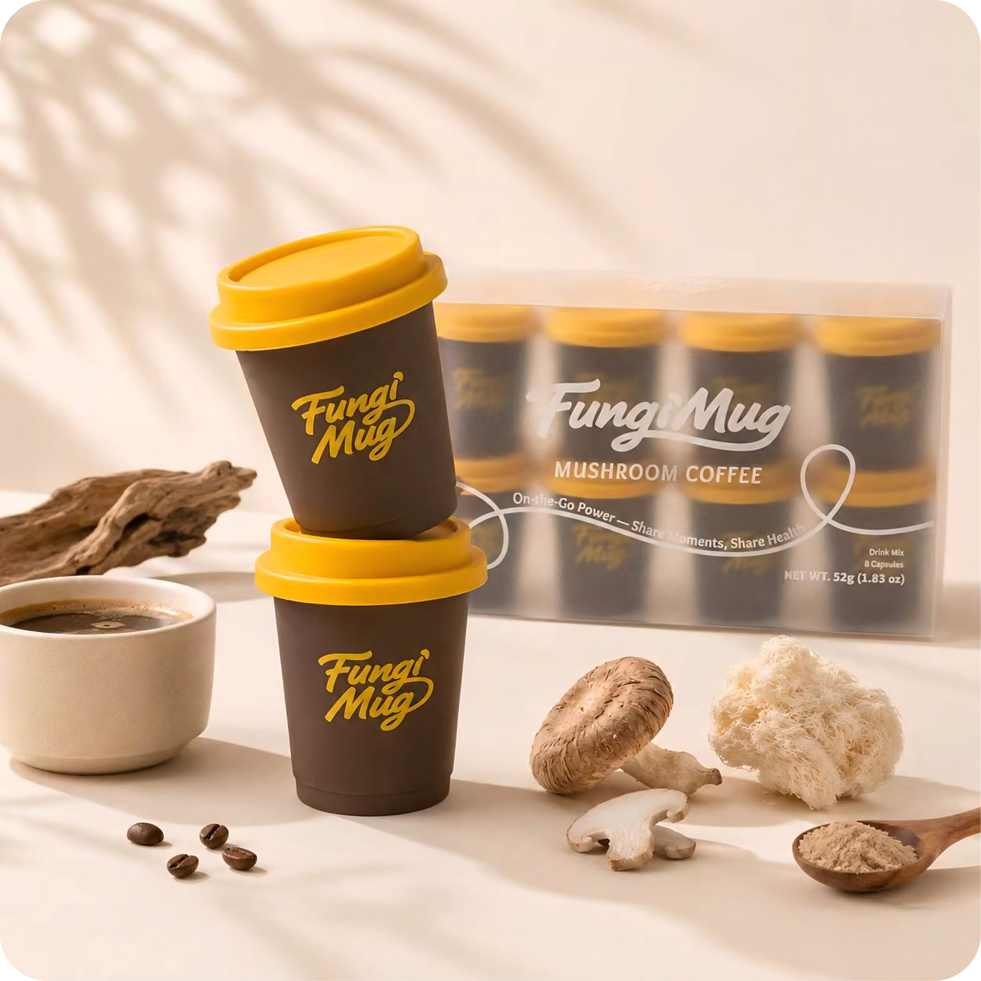 FungiMug Mushroom Coffee