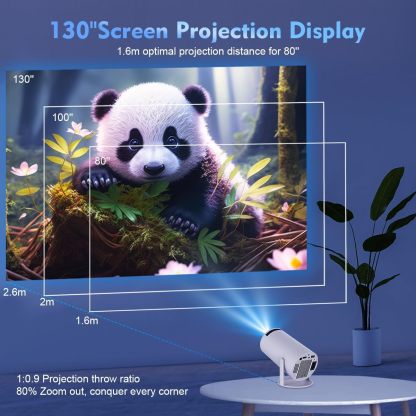 🔥clearance sale🔥Auto Keystone Mini Portable Projector
