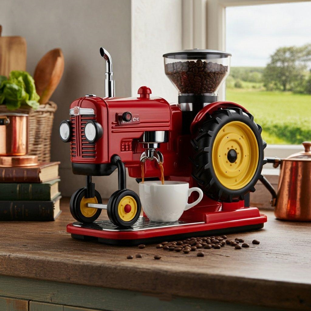 Spring Sale💝Tractor Coffee Makers: Fueling Your Day with a Touch of Agricultural Charm