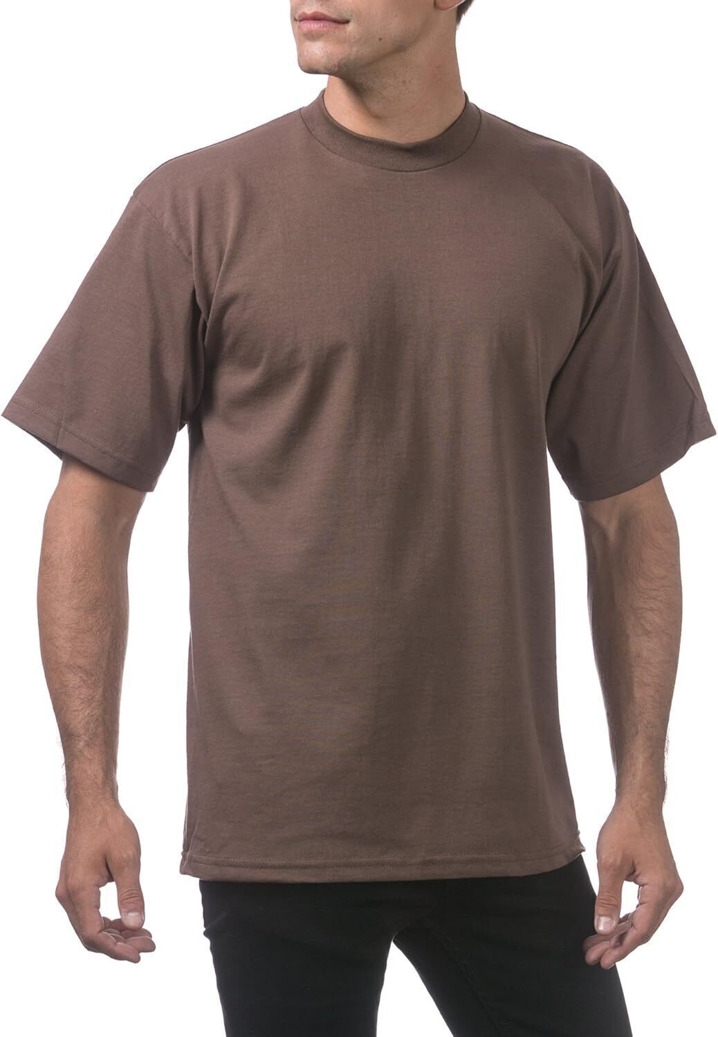 ☀Men's Heavyweight Cotton Short Sleeve Crew Neck T-Shirt