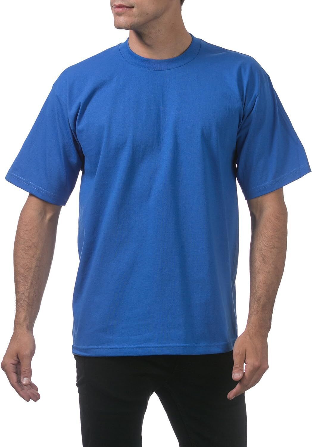 ☀Men's Heavyweight Cotton Short Sleeve Crew Neck T-Shirt