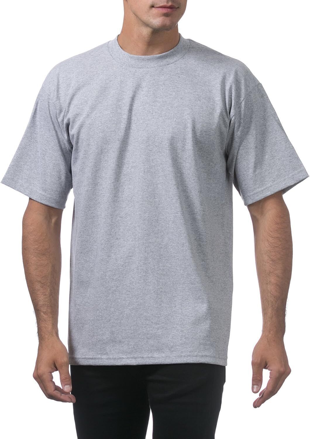☀Men's Heavyweight Cotton Short Sleeve Crew Neck T-Shirt