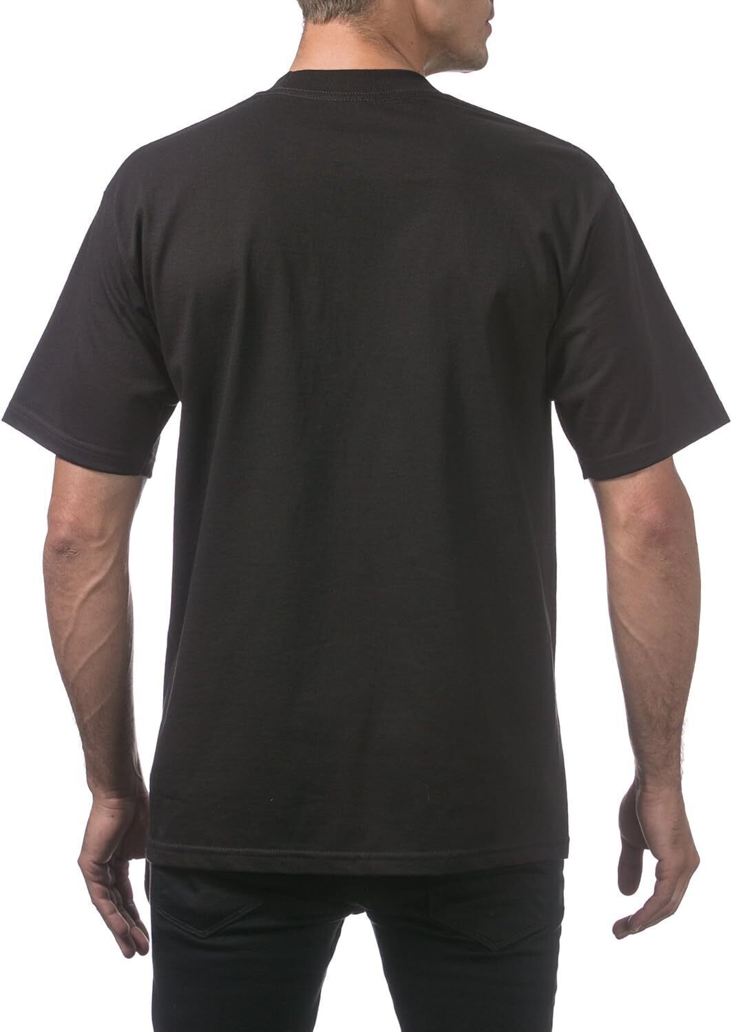 ☀Men's Heavyweight Cotton Short Sleeve Crew Neck T-Shirt