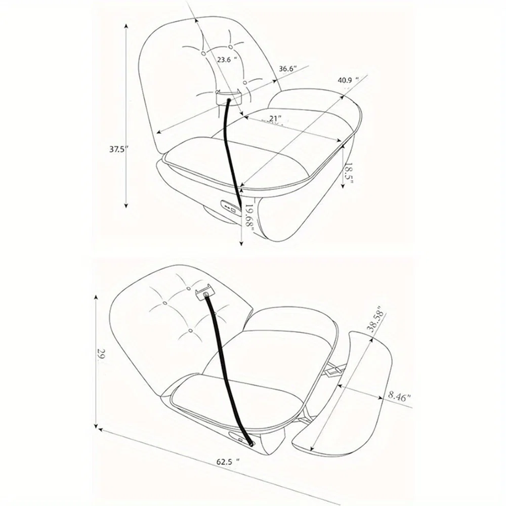 💥Spring Sale Only $69.98💥Voice Control Smart Armchair Smart Electric Sofa Chair