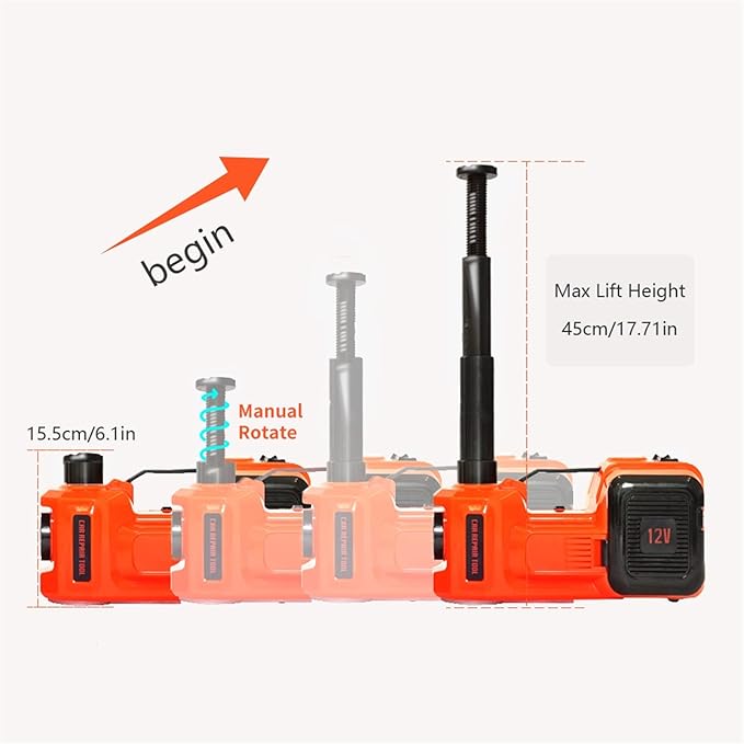🔥Last Day Clearance🎉 3-in-1 Electric Hydraulic Car Jack
