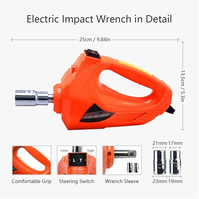 🔥Last Day Clearance🎉 3-in-1 Electric Hydraulic Car Jack