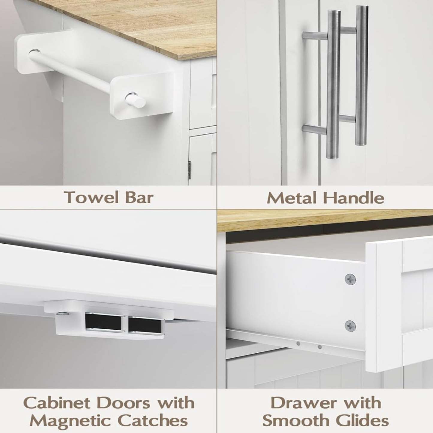 Last Day For Clearance 🔥 Kitchen Island