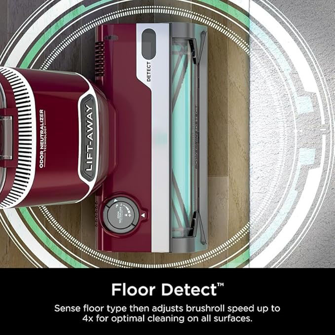 Lift-Away Corded Upright Vacuum W Direction Detect 