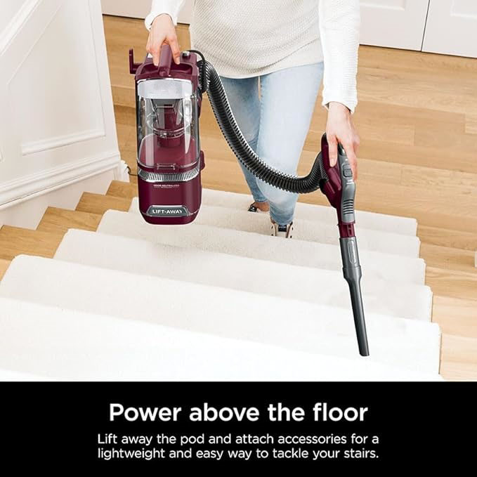 Lift-Away Corded Upright Vacuum W Direction Detect 
