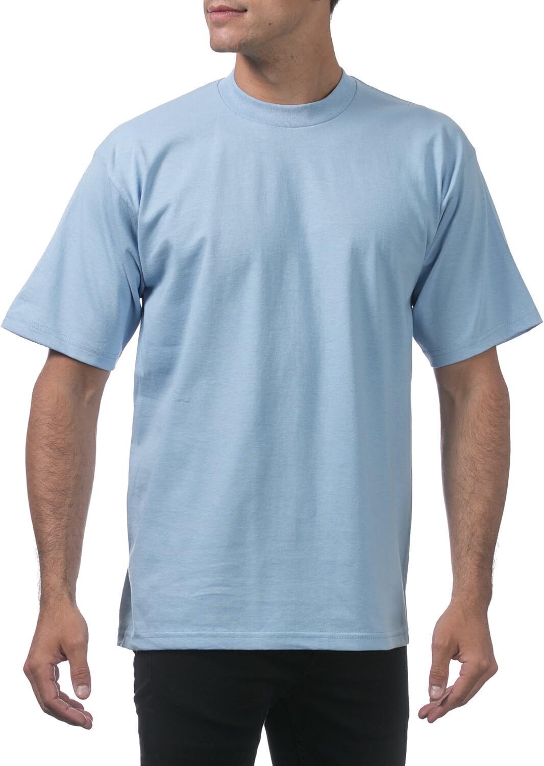 ☀Men's Heavyweight Cotton Short Sleeve Crew Neck T-Shirt