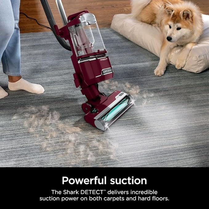 Lift-Away Corded Upright Vacuum W Direction Detect 