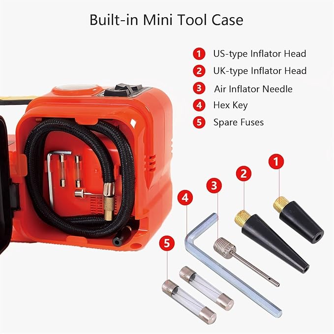 🔥Last Day Clearance🎉 3-in-1 Electric Hydraulic Car Jack