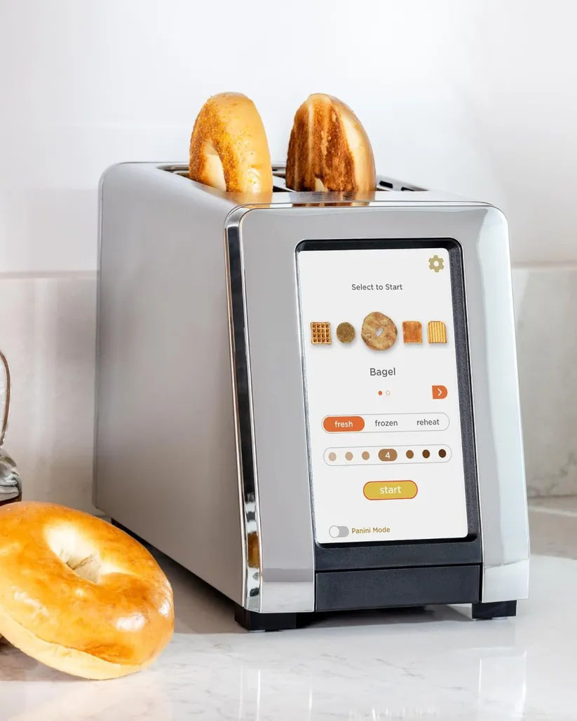 📦📦High-end quality🌟[Clearance sale]Smart Toaster with Touchscreen – Choose from 40+ Bread Types, 7 Browning Levels, & Toastie Press Mode