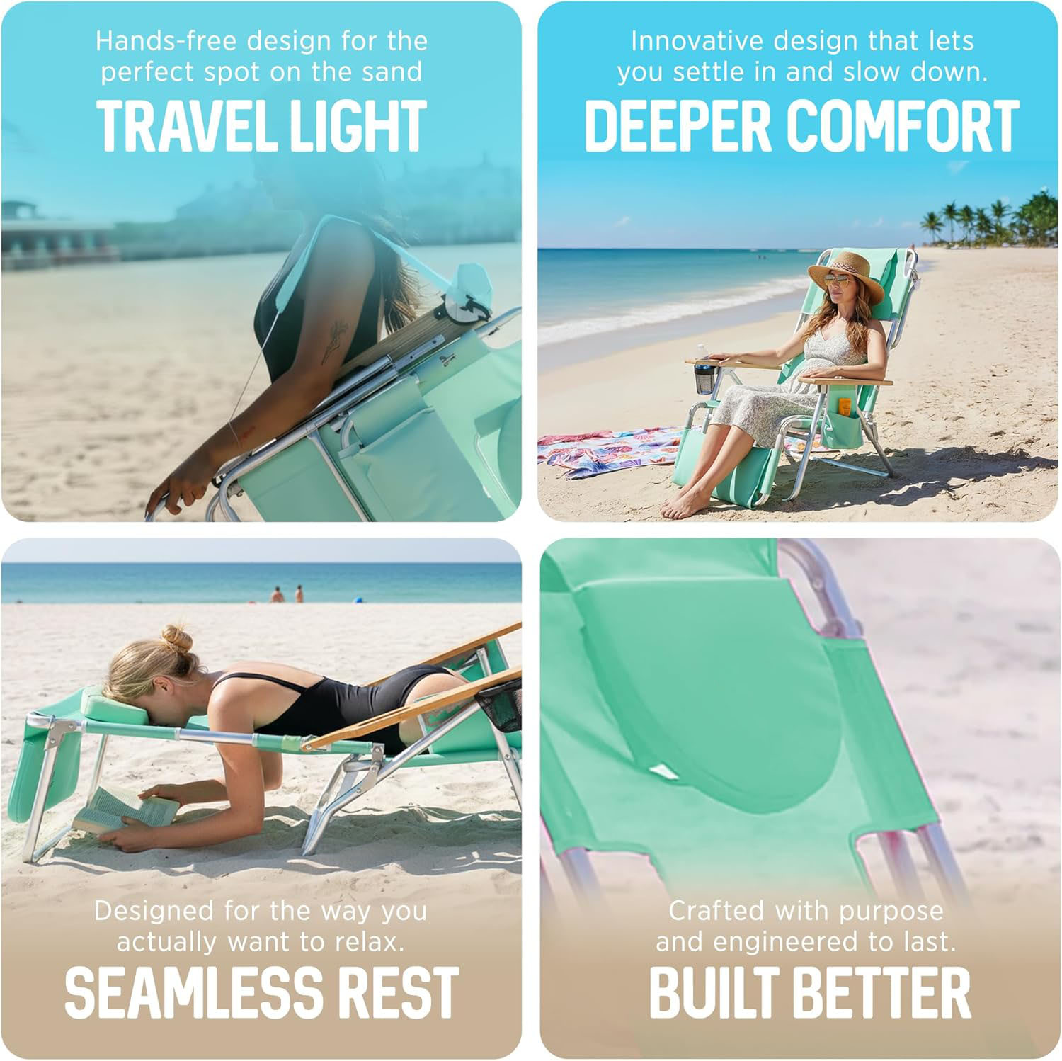 ☀️Today's Special 90% Off ☀️ 3N1 Beach Chair