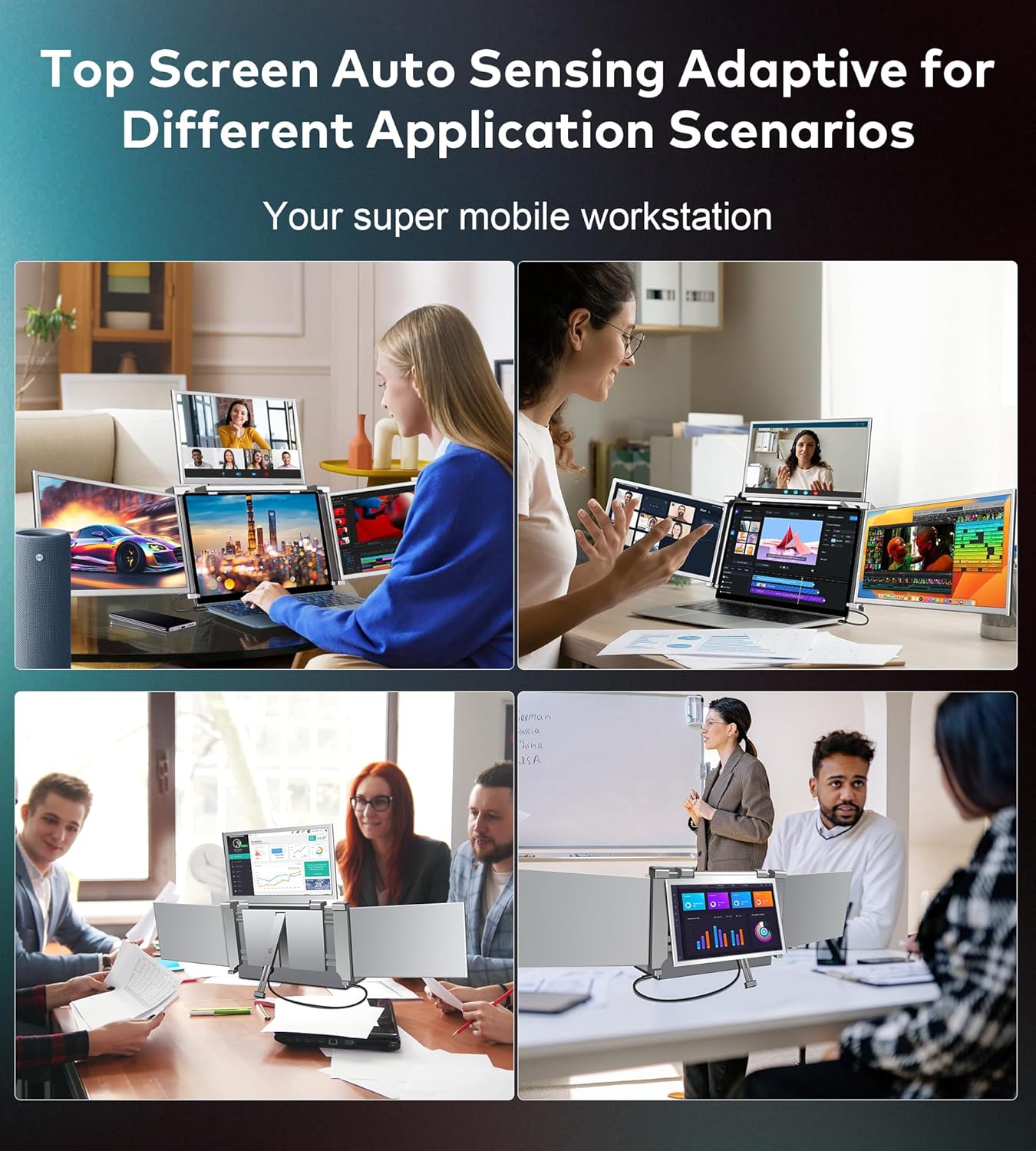 clearance sale⏰14" Hanging 3-Screen Extender