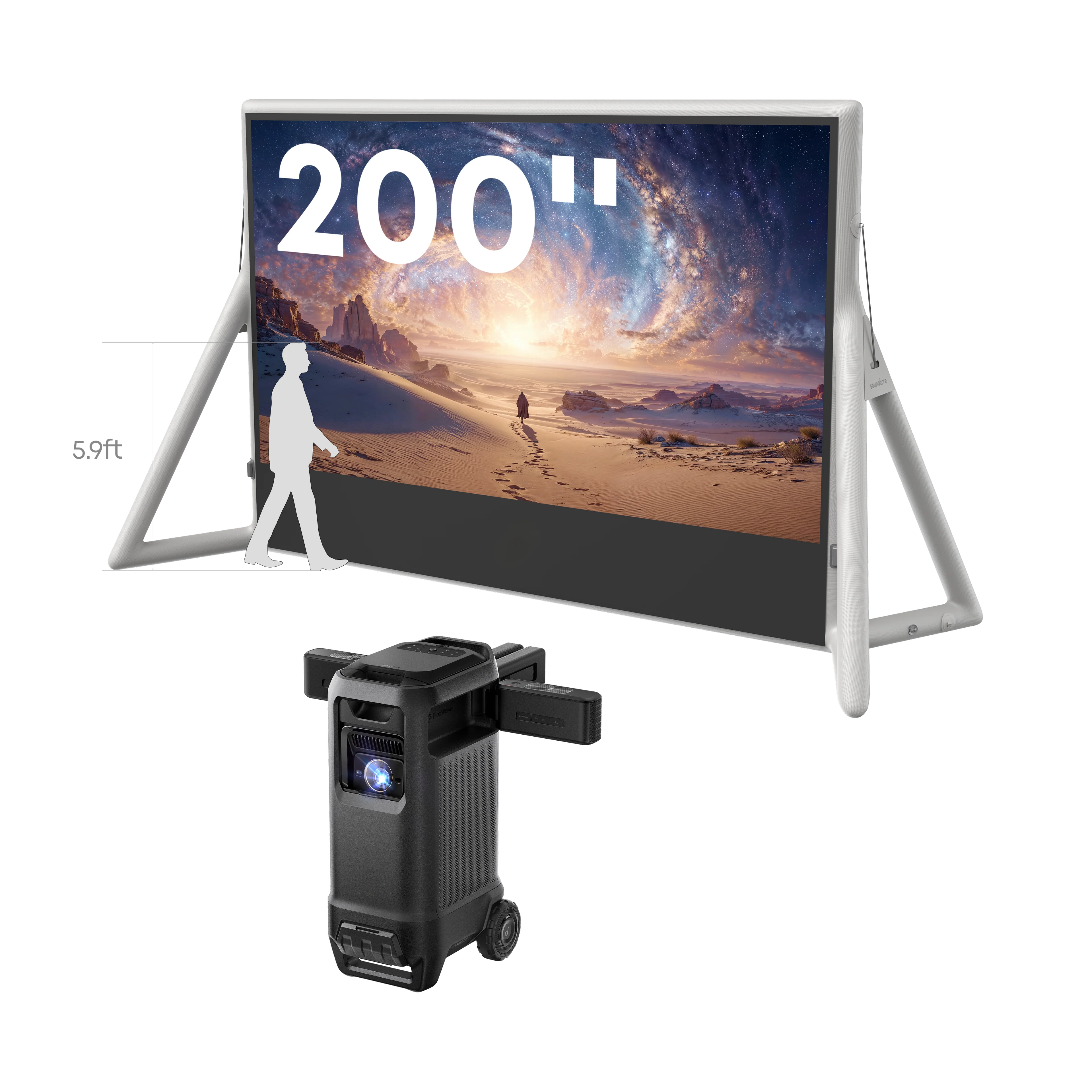 🔥 Limited-Time Deal – Save Up To 80% !Nebula P1 | World's First Portable Projector with Detachable Speakers