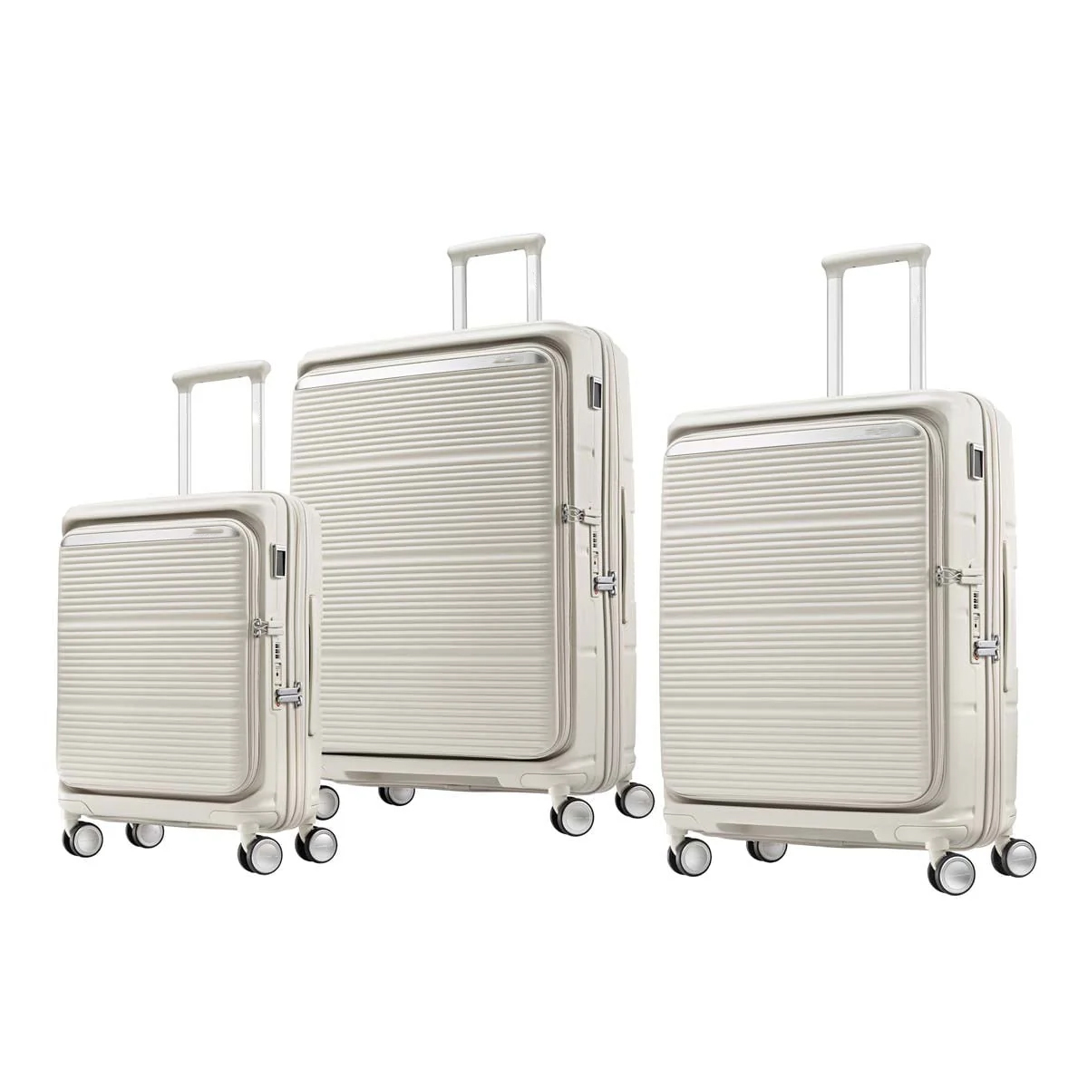 ⚡𝐁𝐢𝐠 𝐂𝐥𝐞𝐚𝐫𝐚𝐧𝐜𝐞🌞3-Piece Spinner Luggage Set