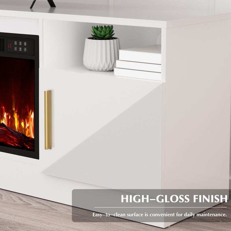 💥Last Day For Clearance✨Fireplace TV Stand