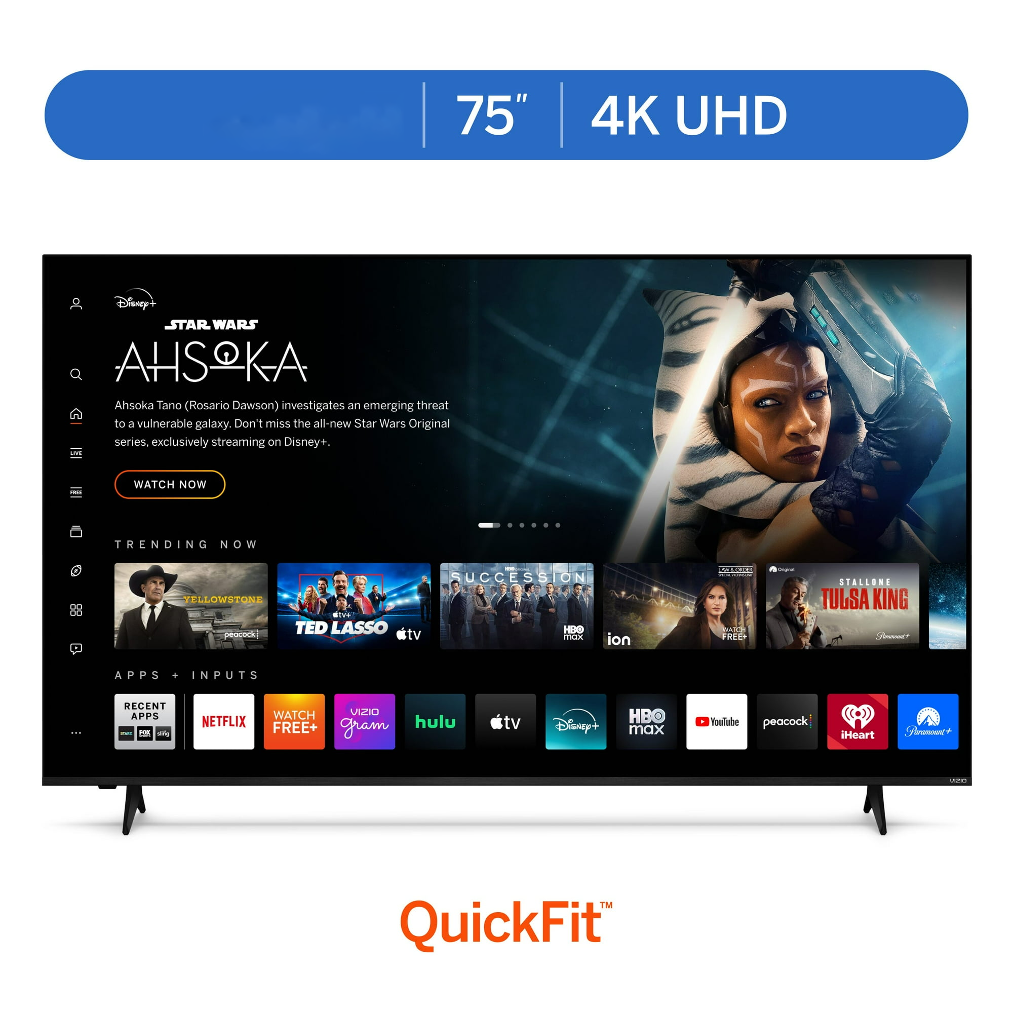 ⚡️Factory wholesale promotion 80% OFF⚡  75” 4K Smart TV
