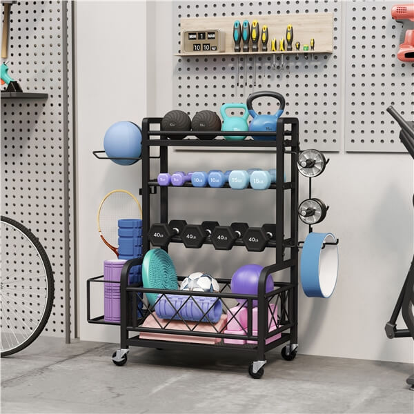  Dumbbell Rack Yoga Mat Storage Rack