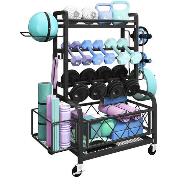  Dumbbell Rack Yoga Mat Storage Rack