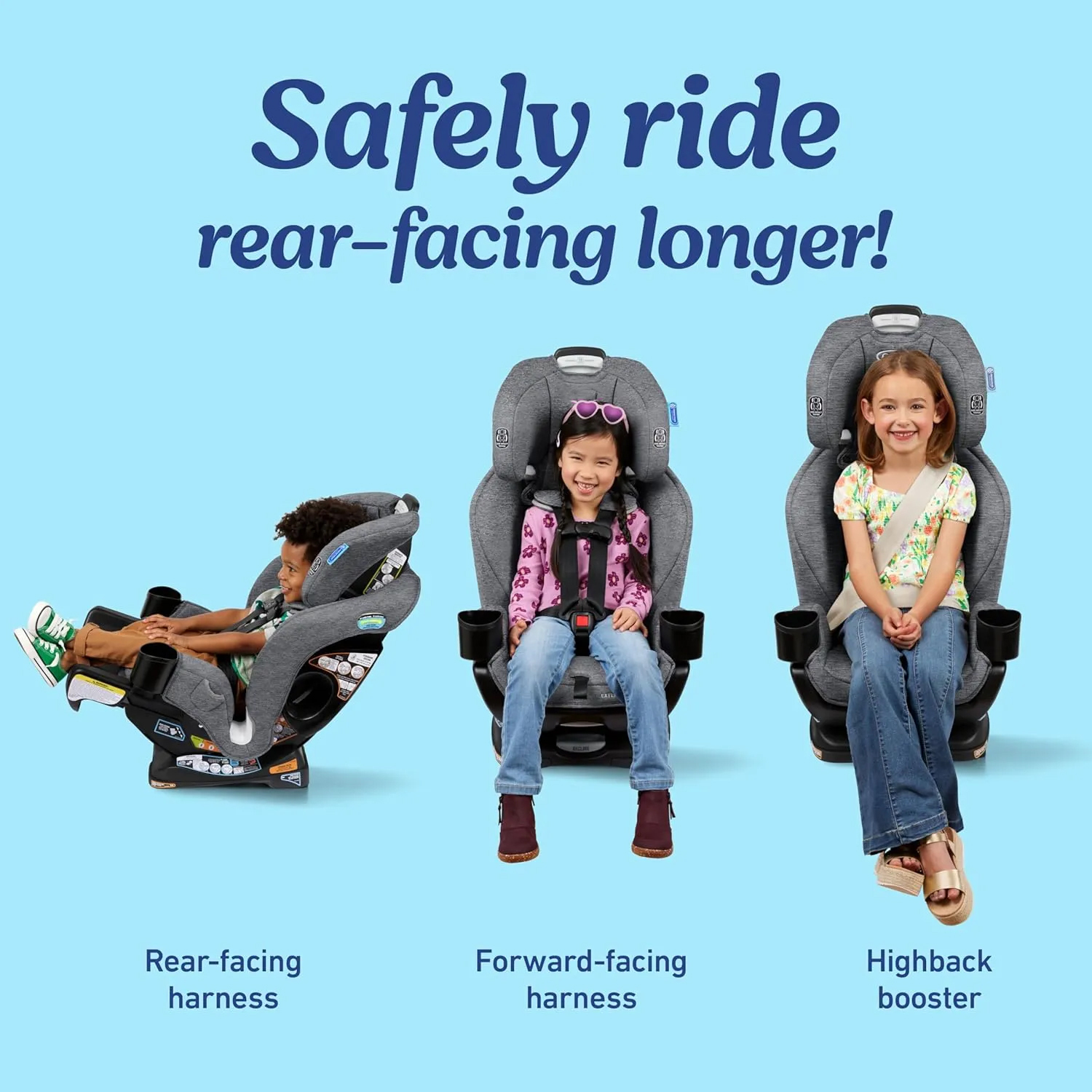 🔥Spring Fresh Sale 🎁-- Extend2Fit Convertible Baby Car Seat
