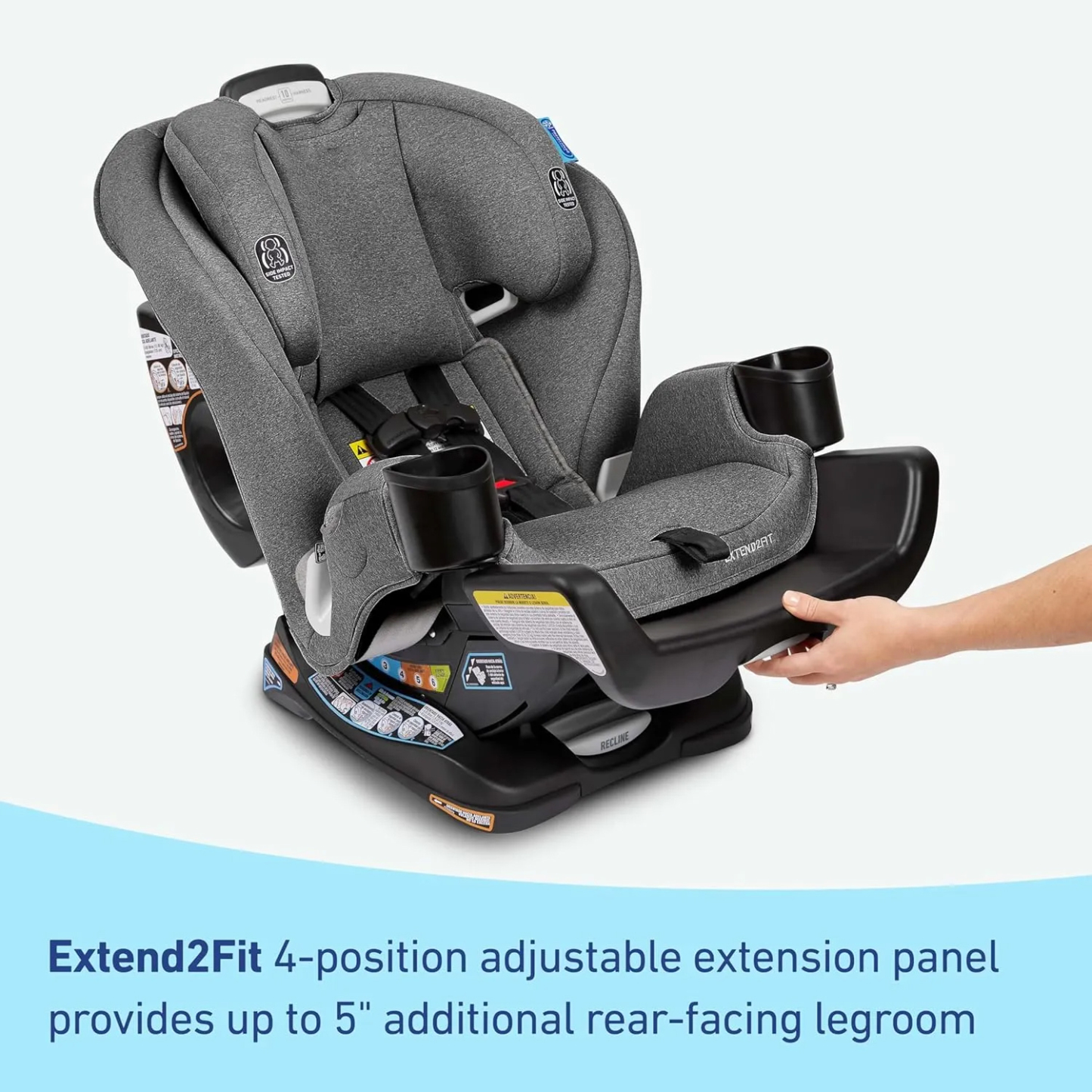 🔥Spring Fresh Sale 🎁-- Extend2Fit Convertible Baby Car Seat