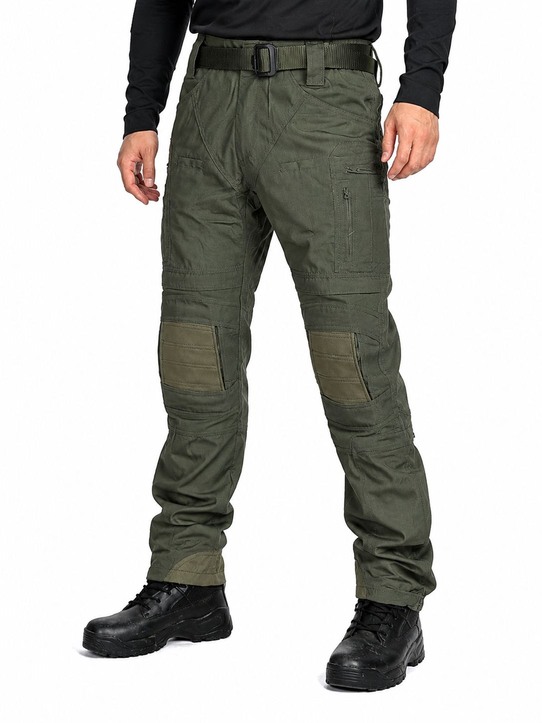 Men'S Tactical Combat Pants, Waterproof Cargo Pants With Multi-Pockets, Durable Outdoor Hiking Work Trousers