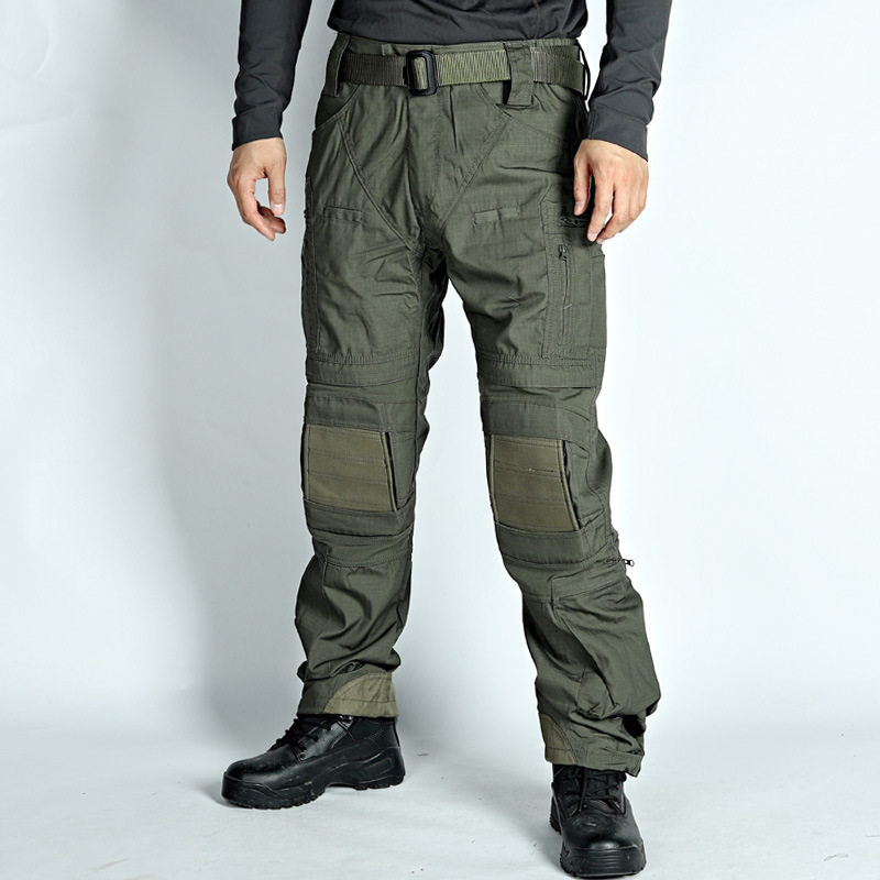 Men'S Tactical Combat Pants, Waterproof Cargo Pants With Multi-Pockets, Durable Outdoor Hiking Work Trousers