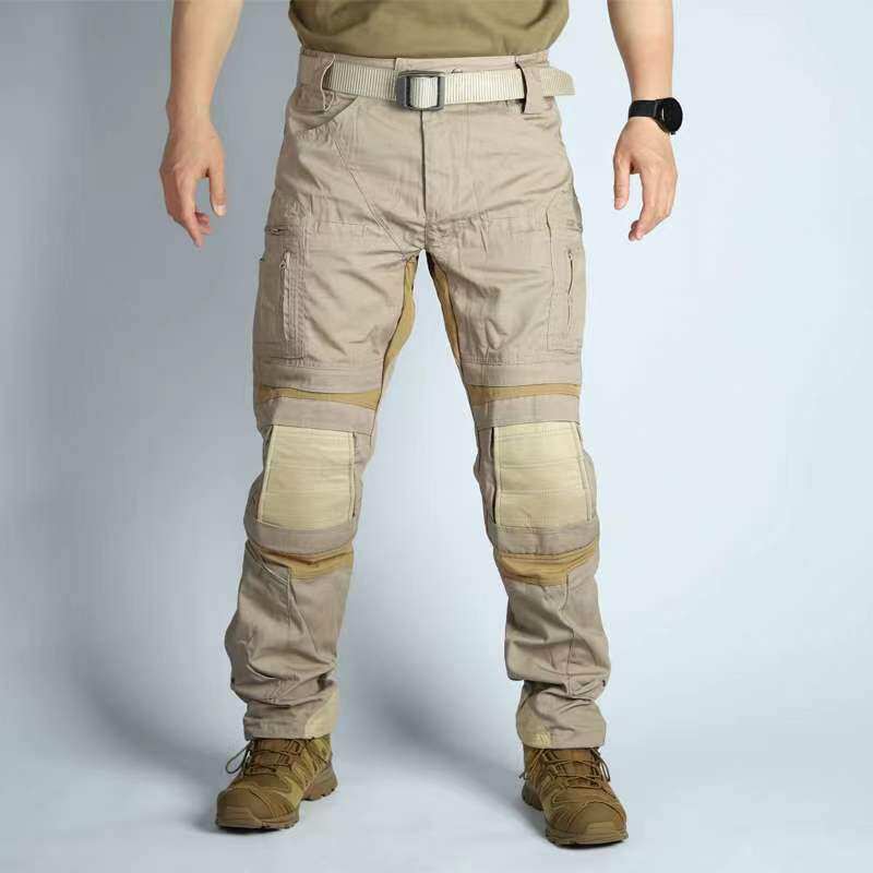 Men'S Tactical Combat Pants, Waterproof Cargo Pants With Multi-Pockets, Durable Outdoor Hiking Work Trousers