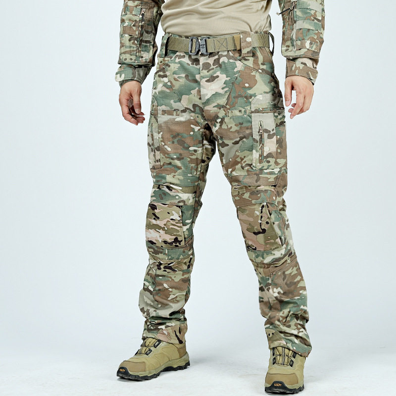 Men'S Tactical Combat Pants, Waterproof Cargo Pants With Multi-Pockets, Durable Outdoor Hiking Work Trousers