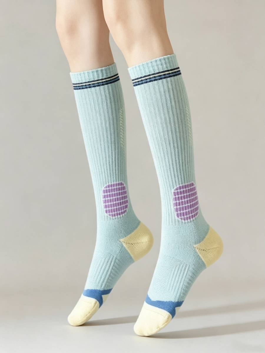 Women'S Professional Calf-Length Compression Socks For Running, Jump Rope, And Yoga – Slimming Athletic Socks