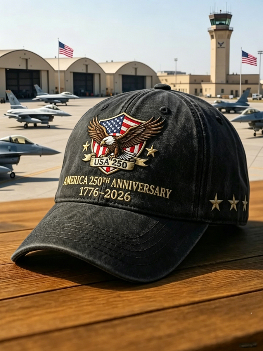 America Patriotic 250th Anniversary Hat 1776–2026