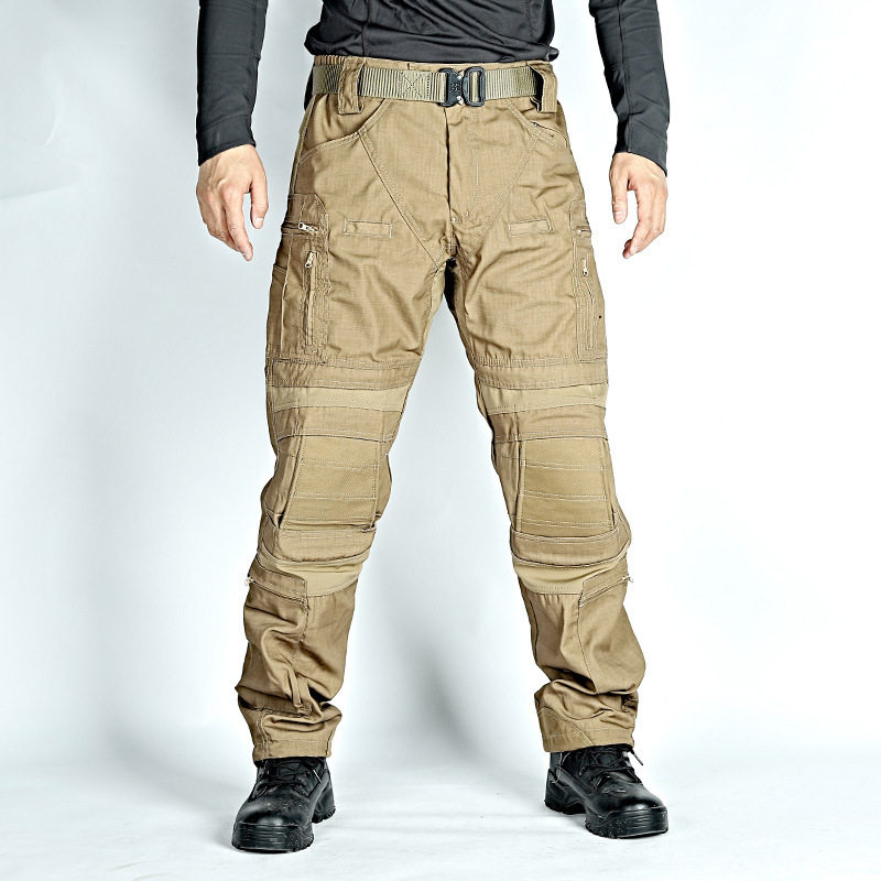 Men'S Tactical Waterproof & Breathable Cargo Trousers with Multi-Pockets